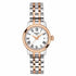 Tissot Classic Dream Lady T129.210.22.013.00 Orologio da donna - Acciaio inossidabile bicolore, quadrante bianco