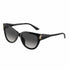 Occhiali da sole Jimmy Choo JC 5018U - 54 mm, montatura nera con lenti grigio scuro