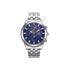 Mark Maddox HM7153-37 Orologio multifunzione da uomo - Bracciale in acciaio, quadrante blu