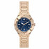 Nautica NAPCPR005 Women's Quartz Watch - Blue Dial, Rose Gold-Tone Stainless Steel Bracelet