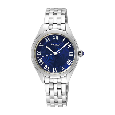 Seiko SUR329P1 Reloj mujer - Acero inoxidable, Esfera azul, 29mm