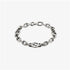 Gucci Interlocking G Sterling Silver Bracelet - Size 17cm