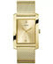 Guess GW0898G1 Clyde Guess GW0898G1 Clyde Men's Watch – 35mm Gold-Tone Rectangular Case, Steel Bracelet, Minimalist Design