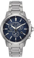 Citizen CA4624-56L Eco-Drive Chronograph Watch - Blue Dial