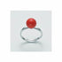 Miluna LID3310 Women's Ring - 925 Silver with 9mm Coral Aggregate