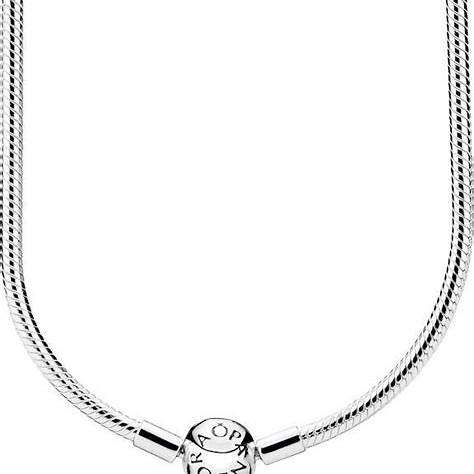 Pandora 590742HV-50 Collana con catena a serpente Moments - Argento 925, 50 cm