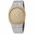 : Gucci 25H YA163405 Men's Watch – Champagne Dial, Stainless Steel Bracelet