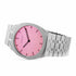 Gucci 25H YA163410 Unisex Watch – Pink Dial, Stainless Steel Bracelet