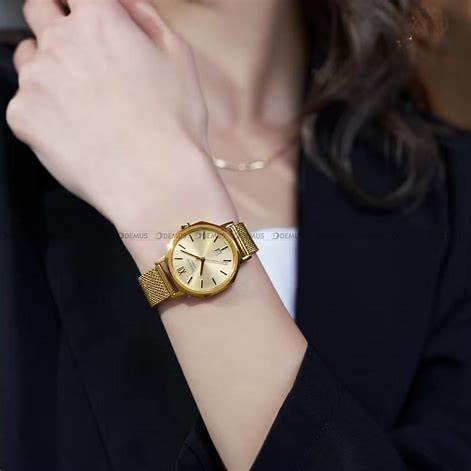 Reloj Casio Sheen SHE-4554GM-9AUEF Mujer - Esfera dorada, correa de malla