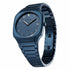 D1 Milano Galaxy Blue Square Bracelet 37mm Watch D1-SQBJ09 - Blue Stainless Steel, California Dial