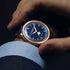 Raymond Weil Millesime Moon Phase 39,5 mm Orologio automatico - PVD oro rosa, quadrante blu notte