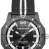 Mark Maddox HC0126-57 Men's Black Aluminium Watch with Nylon Strap - 43mm