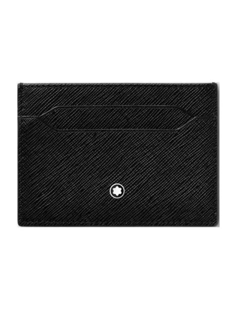 Montblanc Sartorial 5cc Black Leather Card Holder 130324