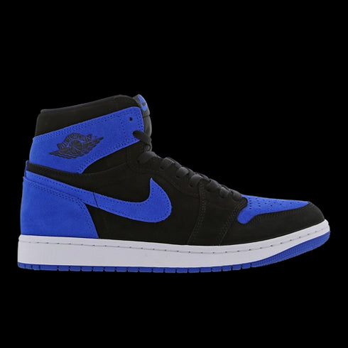 Nike Dunk AJ1 Rétro Haut OG Noir Bleu Royal Femme