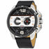 Diesel Ironside DZ4361 Men's Watch - Black Dial, Black Leather Strap