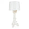 Kartell Bourgie White and Gold Table Lamp