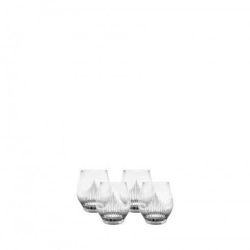 Lalique 100 Points Set 4 Shot Glasses