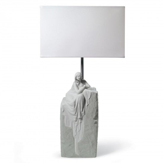 Lladró Contemplative woman I Table lamp