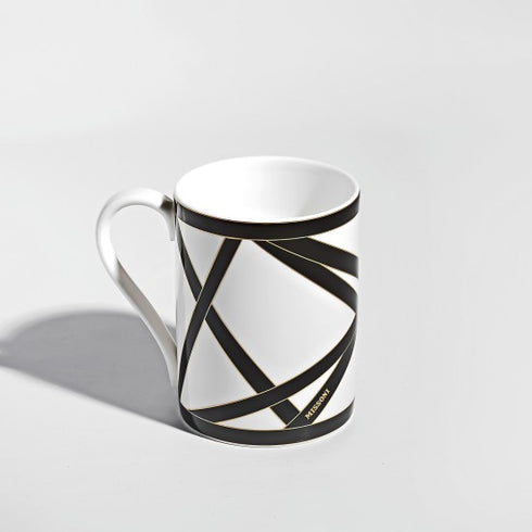 Missoni Nastri Black Mug 370cc