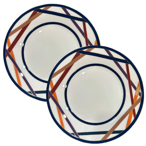 Missoni Nastri Multicolor Set 2 Soup Plate 22 cm