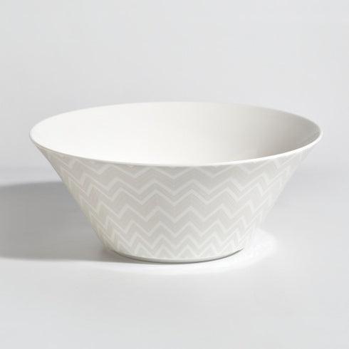 Missoni Zig Zag White Salad Bowl