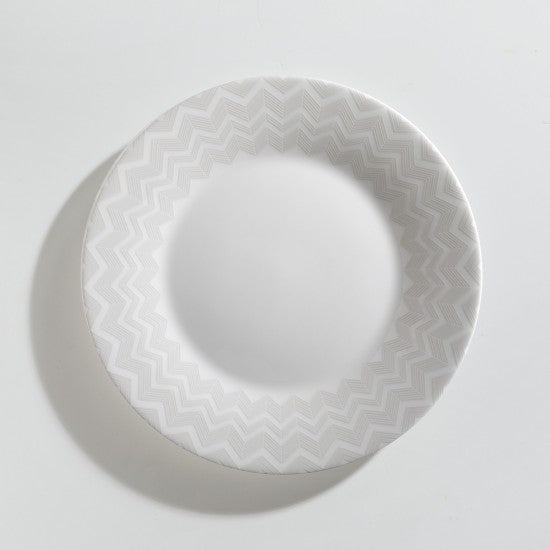 Missoni Zig Zag White Set 6 Fruit Plate 21,5 cm