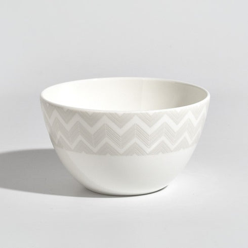 Missoni Zig Zag White Set 6 Rice Bowl