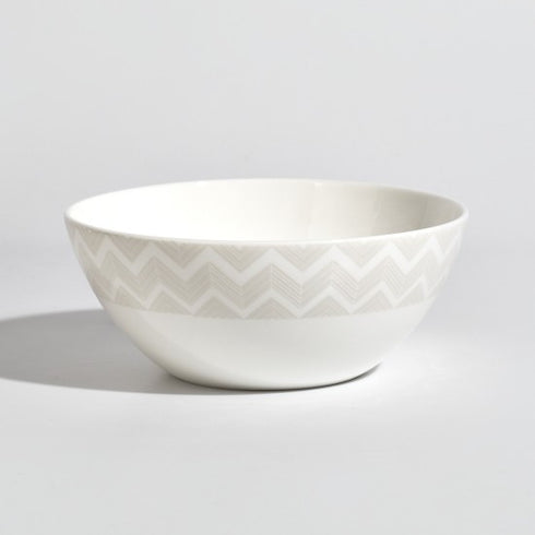 Missoni Zig Zag White Set 6 Soup Bowl