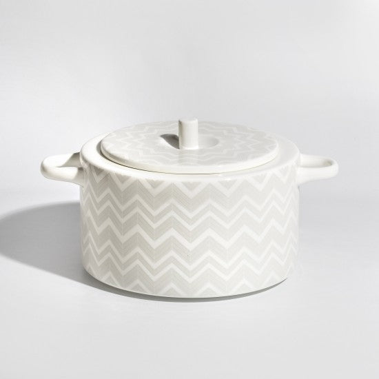 Missoni Zig Zag White Soup Tureen