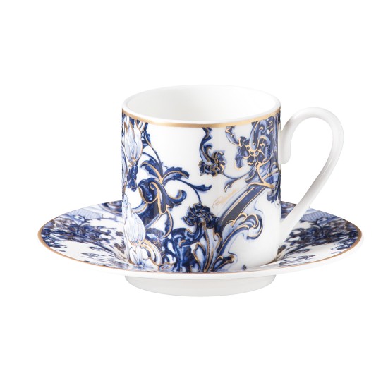 Roberto Cavalli Azulejos Set 2 Kaffeetassen