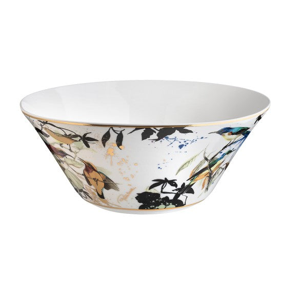 Roberto Cavalli Garden's Birds Salad Bowl