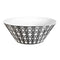 Roberto Cavalli Monogram Black Salad Bowl