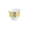 Roberto Cavalli Monogram Gold Set 6 Arabic Cup