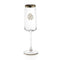 Roberto Cavalli New Monogram Platin Set 2 Champagne Goblet