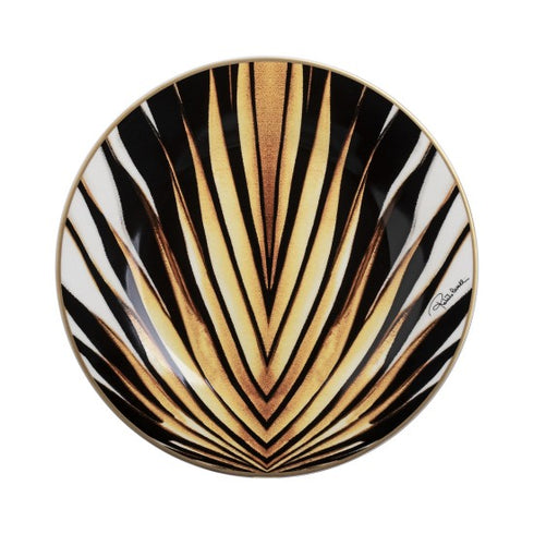 Roberto Cavalli Ray of Gold Set 2 Piatti da frutta 21,5 cm