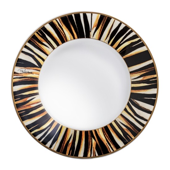 Roberto Cavalli Ray of Gold Set 2 Soup Plate 22 cm