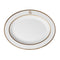 Roberto Cavalli Silk Gold Oval Plate 36 cm