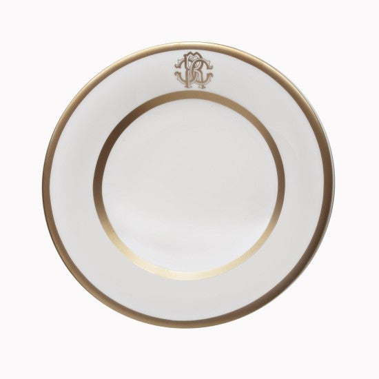 Roberto Cavalli Silk Gold Set 6 Bread Plate 15,5 cm