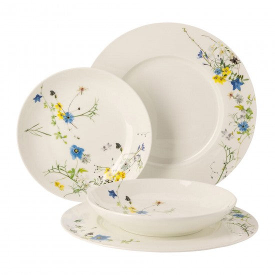 Rosenthal Brillance Fleurs des Alpes Set 4 pezzi