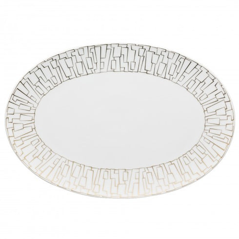 Rosenthal TAC Skin Gold Oval Plate - T1