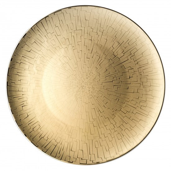 Piastra di servizio in oro Rosenthal TAC Skin