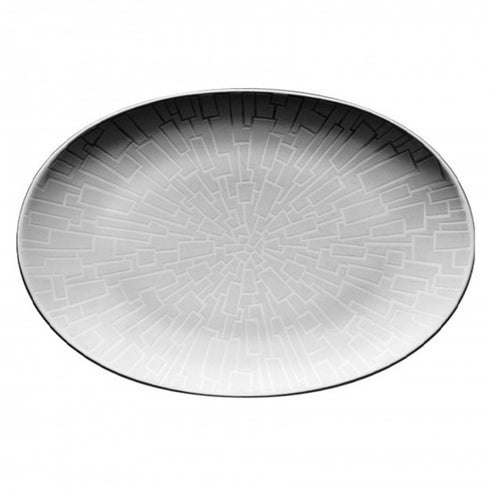 Rosenthal TAC Skin Platin Oval Plate