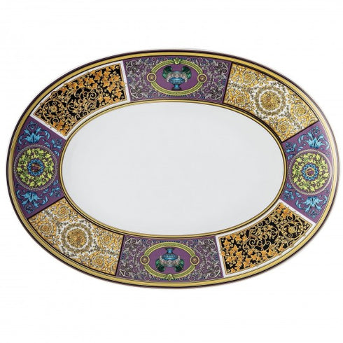 Rosenthal Versace Barocco Mosaic Platter - T1