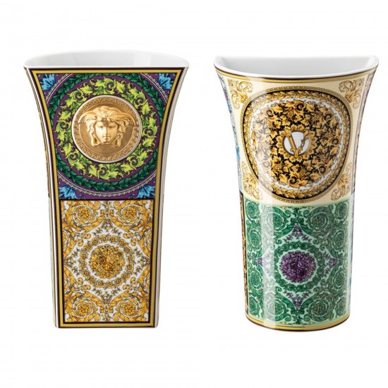 Rosenthal Versace Barocco Mosaic Vase - T1