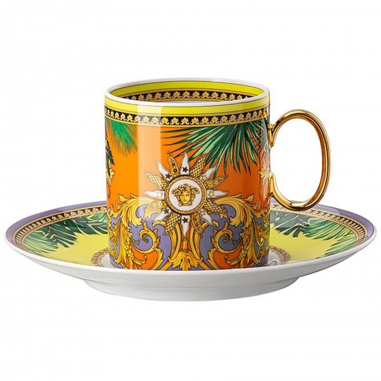 Tazza da caffè espresso alta Rosenthal Versace Jungle Animalier