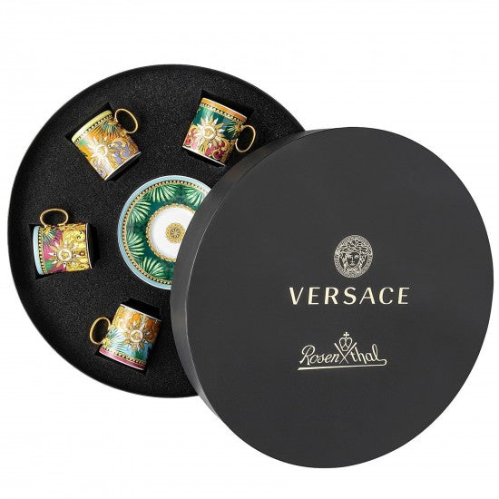 Set di 6 animalier Rosenthal Versace Jungle Espresso