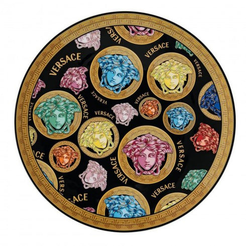 Rosenthal Versace Medusa Amplified Multicolour Service plate 33 cm