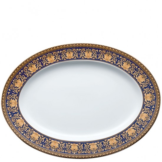 Piastra Rosenthal Versace Medusa Blu - T2