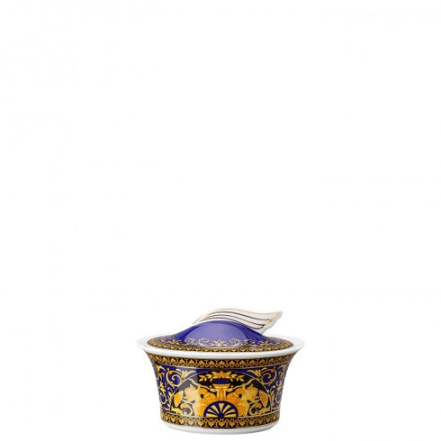 Rosenthal Versace Medusa Blue Zuckerdose