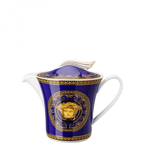 Rosenthal Versace Medusa Blue Teekanne